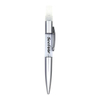 2-em-1 caneta de esferográfica de metal personalizada w / distribuidor sanitizador de mão