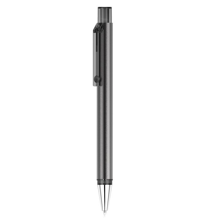 Clipe de metal plana canetas de esferográficas personalizadas