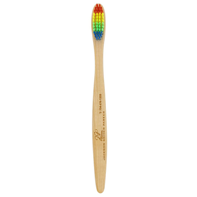 Escova de Dentes Adulto de Bambu Personalizada