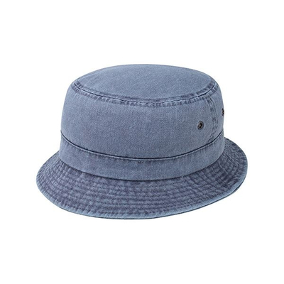 Chapéu de balde personalizado de sarja tingido com pigmento - juventude