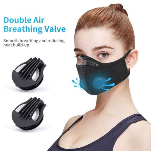 Máscara facial leve de carbono ativado de secagem rápida