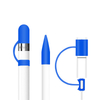 Tampa da ponta do suporte para lápis Apple de silicone personalizado e amarração do adaptador de cabo