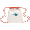 Mochila com cordão de PVC transparente personalizado - 12 "wx 12" h