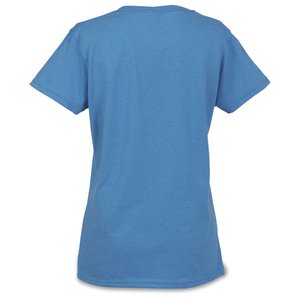5,3 oz. T-shirt de algodão para senhoras