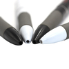 Três canetas personalizadas retráteis da tinta da cor