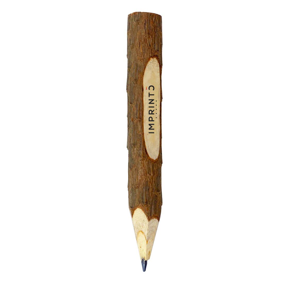 Lápis Natural de Ramo de Madeira Personalizado