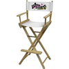 Cadeira para logotipo do diretor com altura da barra colorida