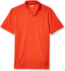 Camisa de polo de golfe de faixa rápida e slim-fit masculina