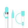 Tampa da ponta do suporte para lápis Apple de silicone personalizado e amarração do adaptador de cabo