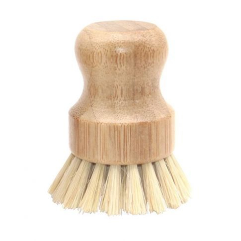 Escova esfoliante de bambu personalizada
