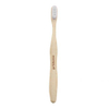 Escova de dentes ecológica de bambu para adultos com formato de talha personalizada